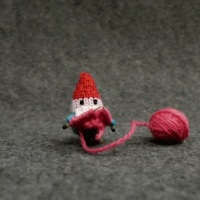Crafty little Heart-Knitter